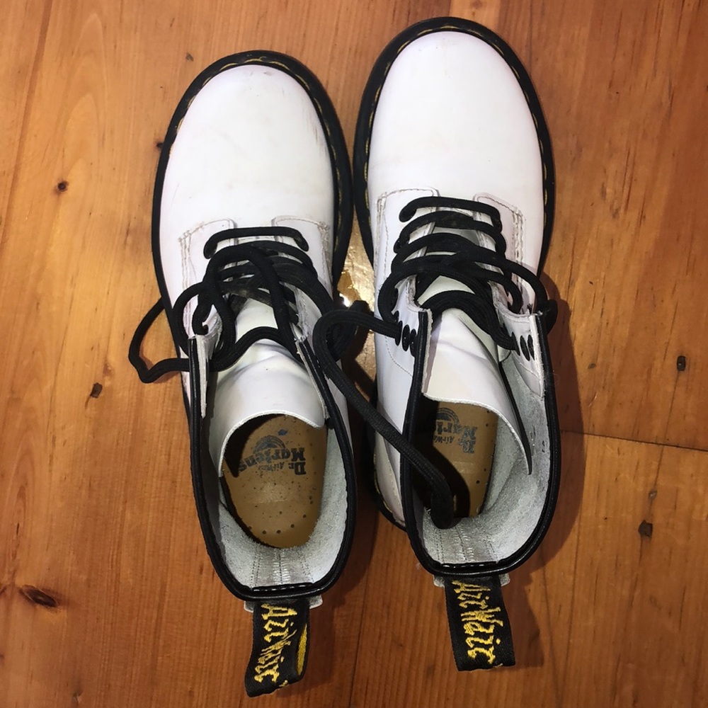 DR. MARTENS | 1460 Combat Boot (white)